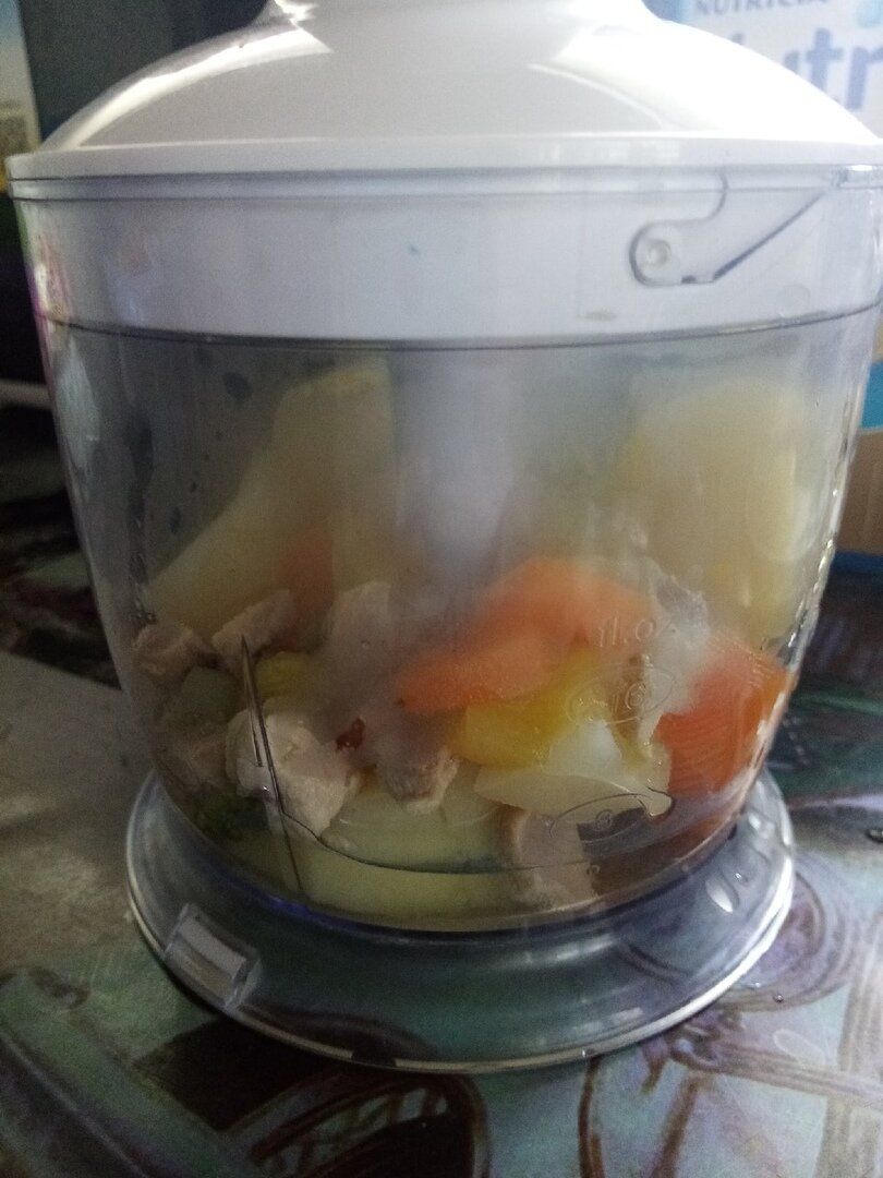 прокручиваю в блендере