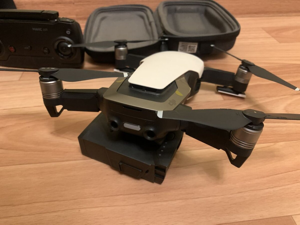 Mavic air, вид сзади.