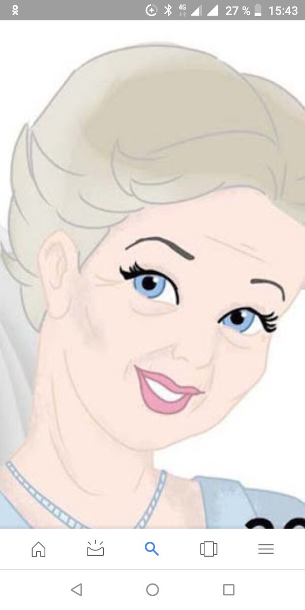 Золушка на выставке героев Disney в 2017 году