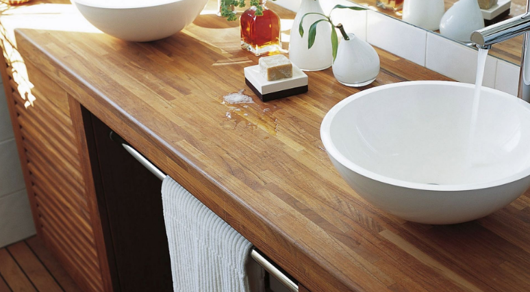 Дерево делает интерьер теплым и экологичным.