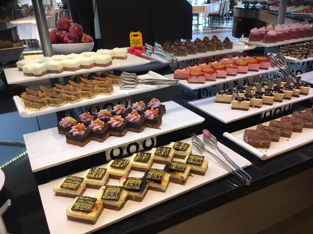 Еда в отеле 5*, личный архив