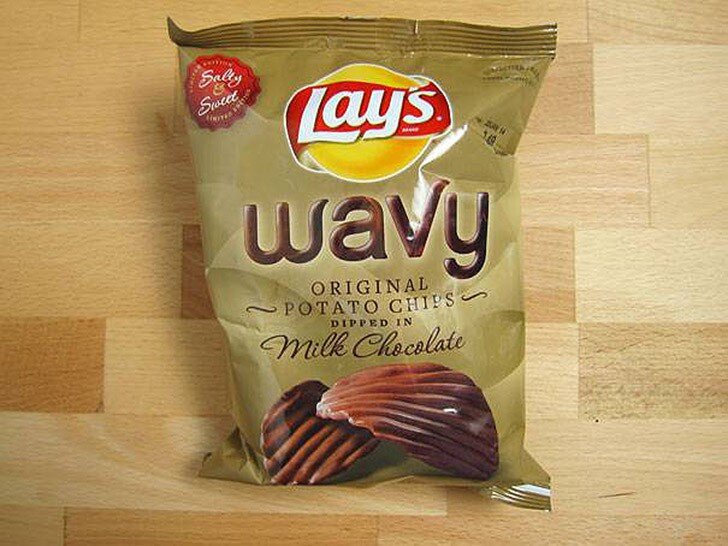 Lay's со вкусом молочного шоколада