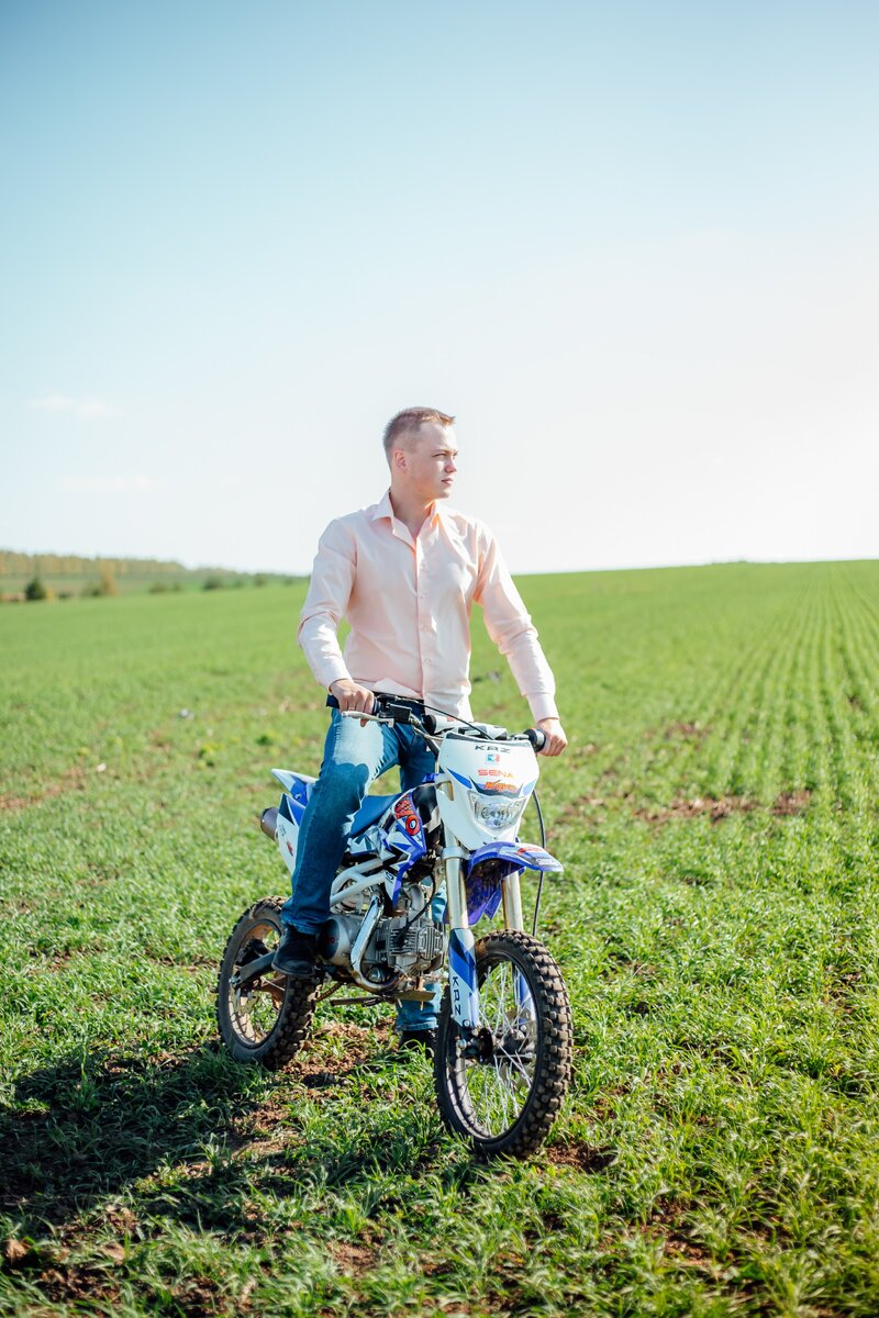 Маловат для меня мотоцикл