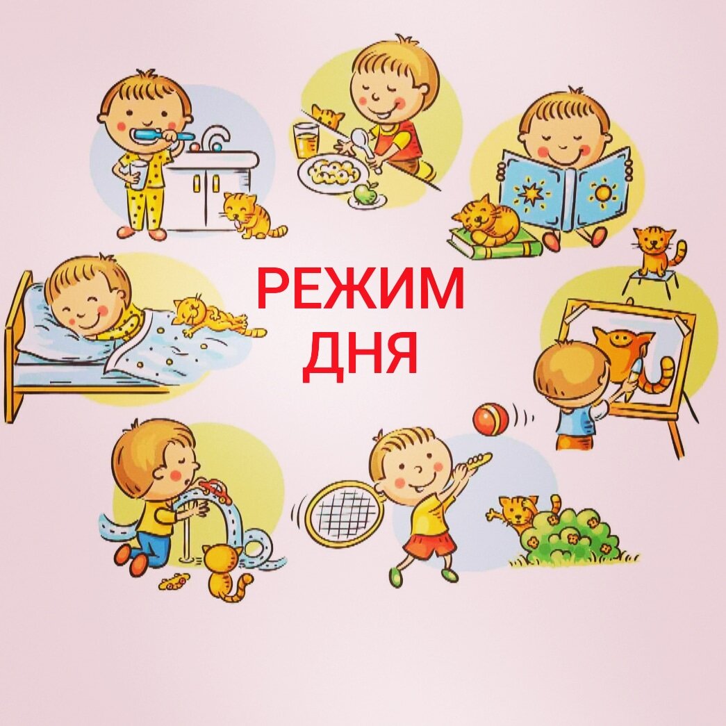 Режим дня для ребенка. | Детский сад 