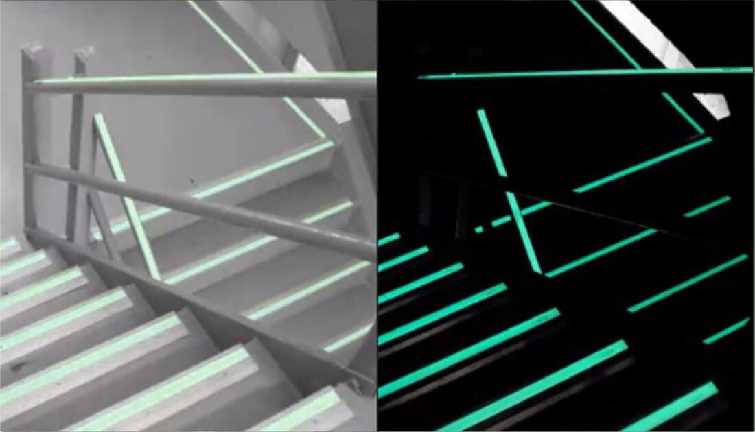 Фотолюминесцентная разметка