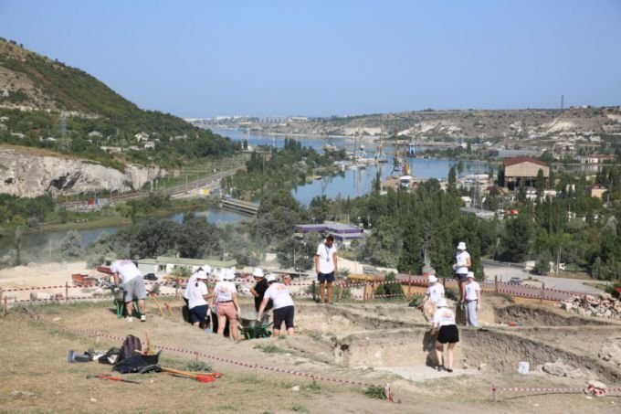 Раскопки в крепости Каламита, лето 2021 года. Фото: chersonesos-sev.ru