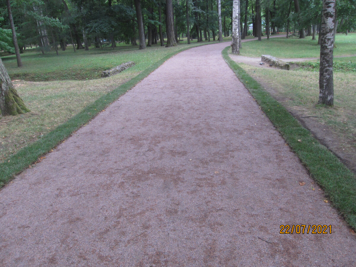 Нижний парк Петергофа, Морская аллея 