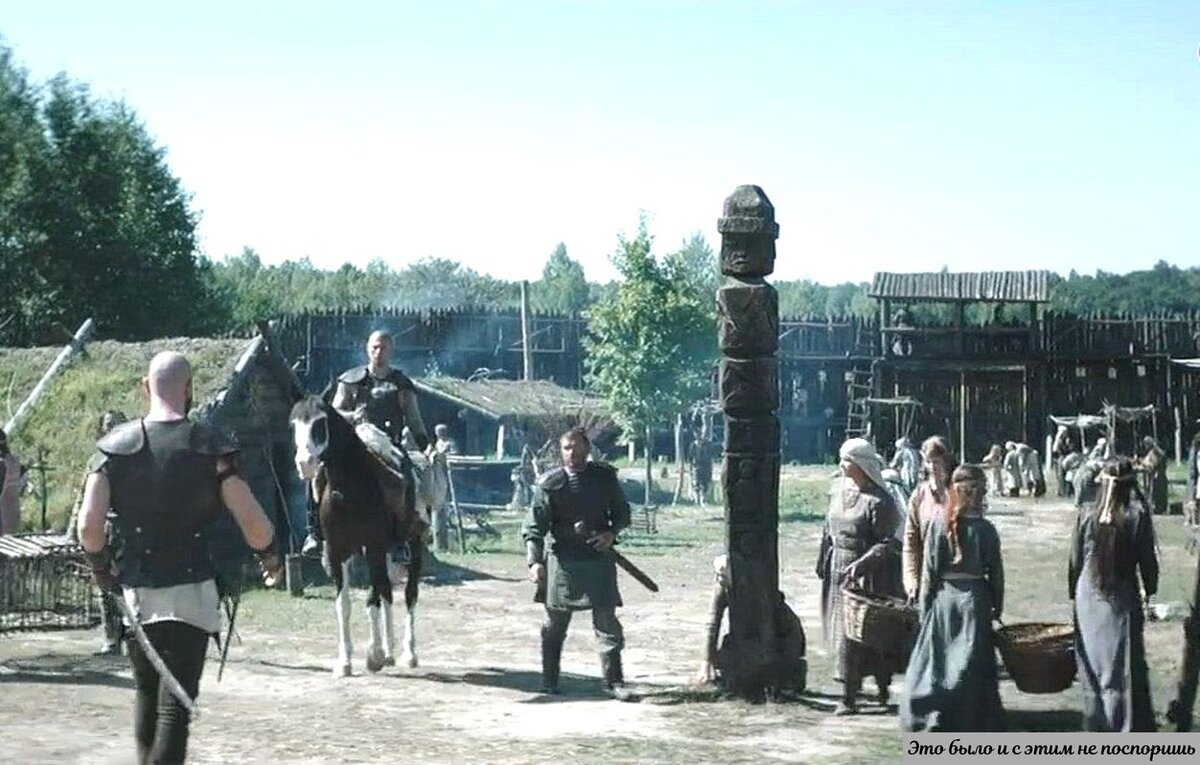 Кадр из украинского сериала «Славяне», посвященного первым антиаварским выступлениям. Картинка с сайта https://clck.ru/XZPdB 