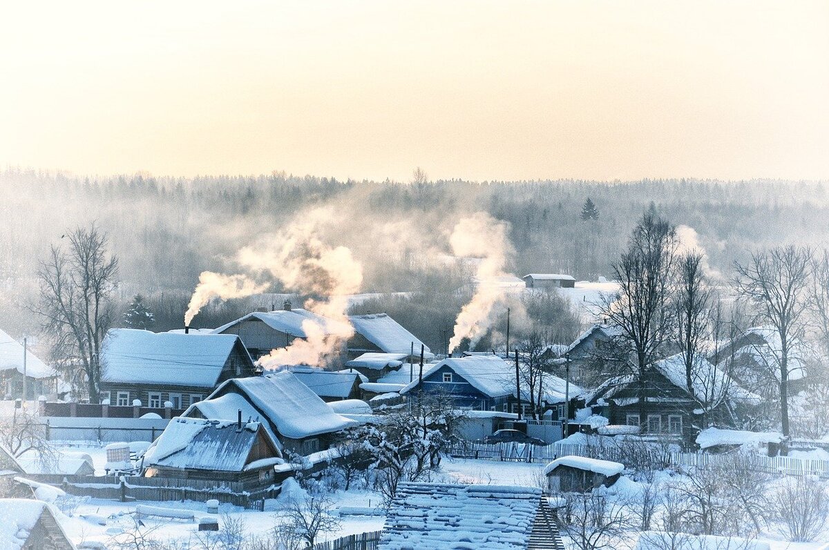 Сельский пейзаж. Фото с сайта pixabay.com