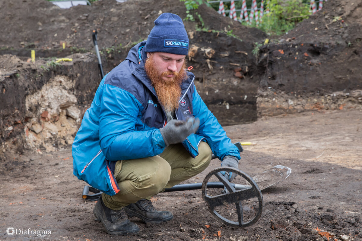 Археологи ИА РАН проводят исследования на месте Детинца Орловской крепости