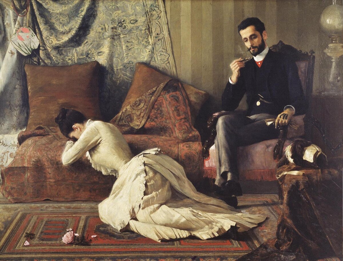 Белмиру де Алмейда «Размолвка», 1887 год