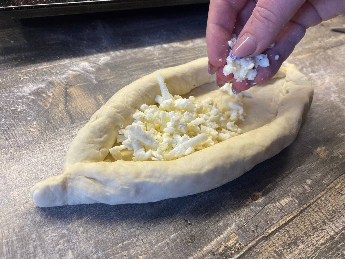 Готовлю настоящие аджарские хачапури всего за полчаса. Набор продуктов самый простой