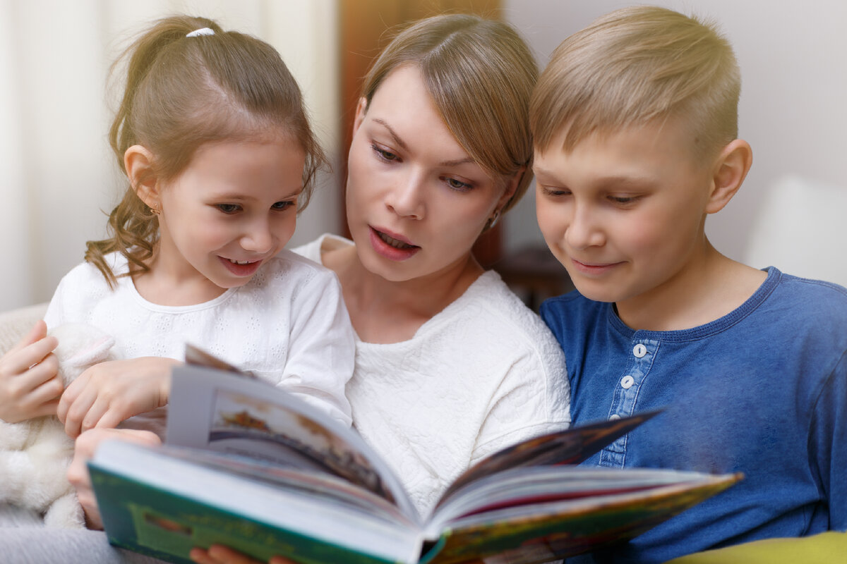 Любовь к чтению у детей