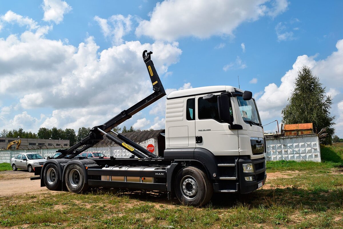 Крюковой погрузчик Palfinger PH T20Pi на шасси MAN