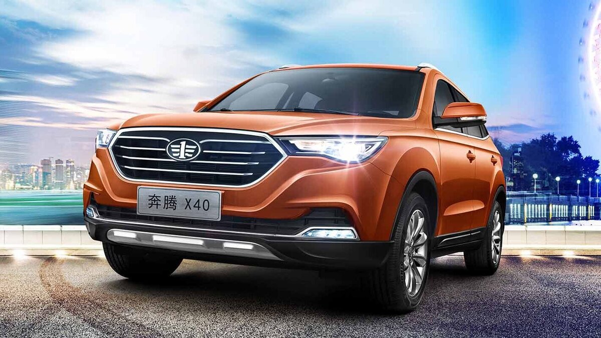    FAW Besturn X40. Фото FAW