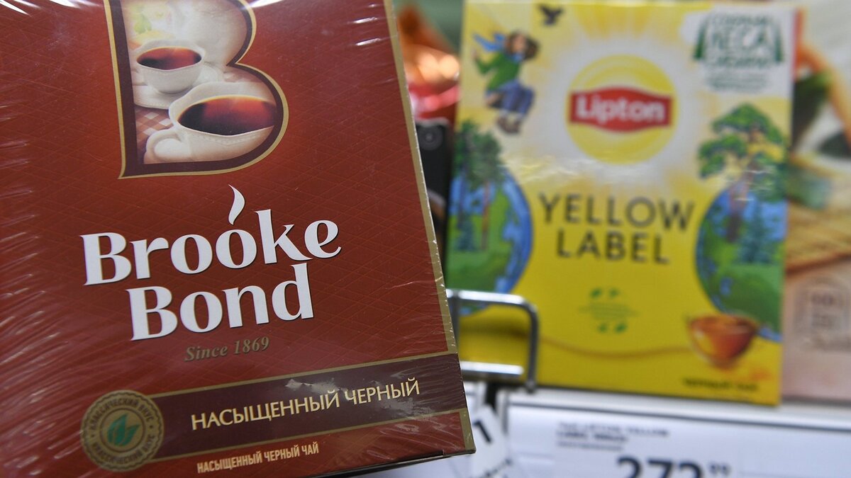    В России перестанут продавать листовой чай Lipton и Brooke Bond© РИА Новости . Максим Блинов