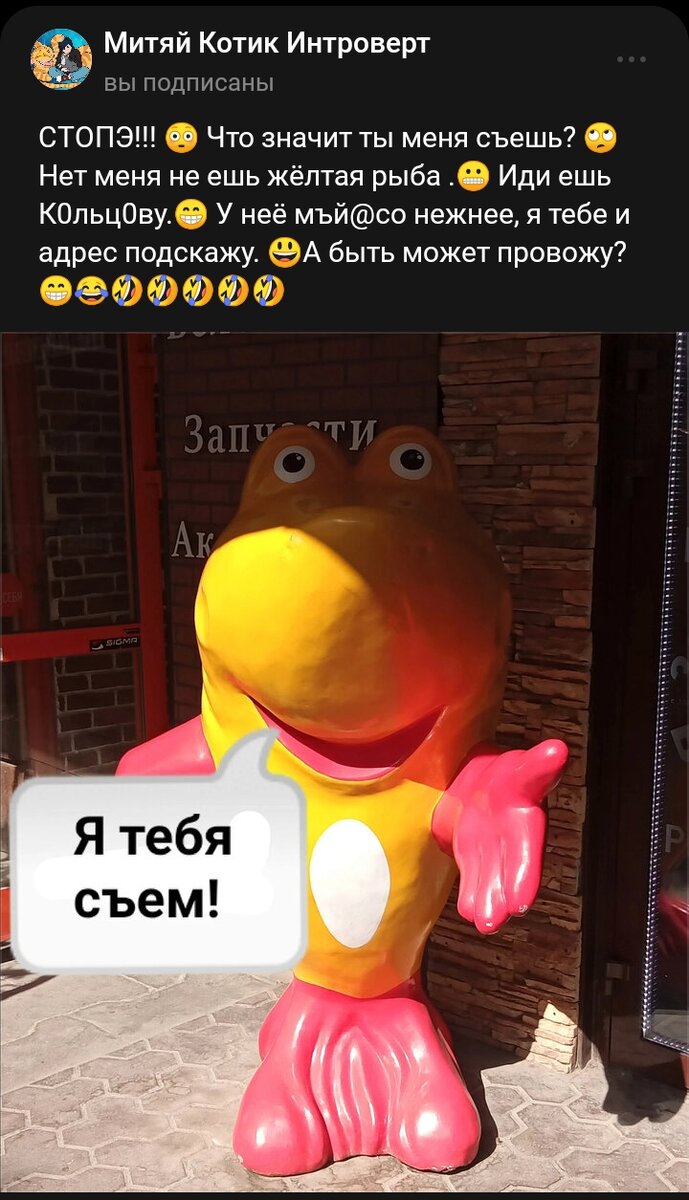 Скриншот канала автора