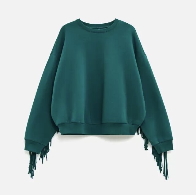 Свитшот с бахромой Befree (фото www.befree.ru)
