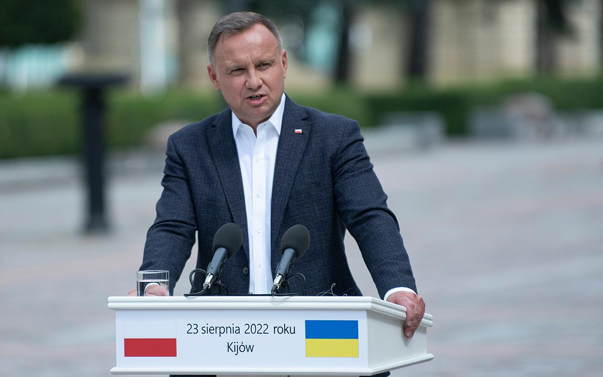 Президент Польши в Киеве призвал демонтировать «Северный поток-2»