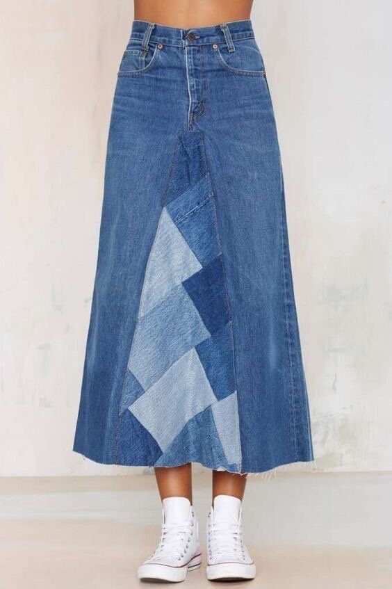 40+ новых идей переделки старых джинсов: практично, стильно, нетривиально