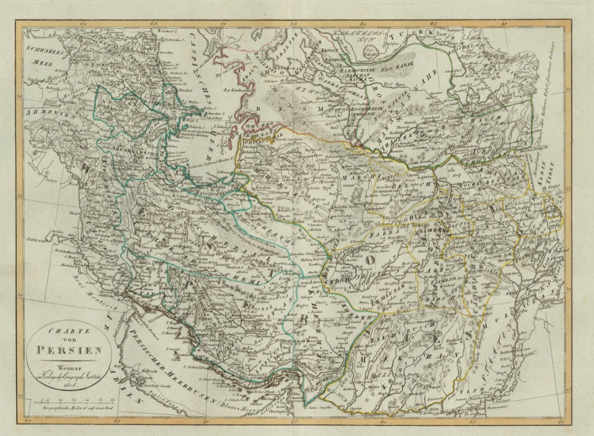 Карта 1806 года