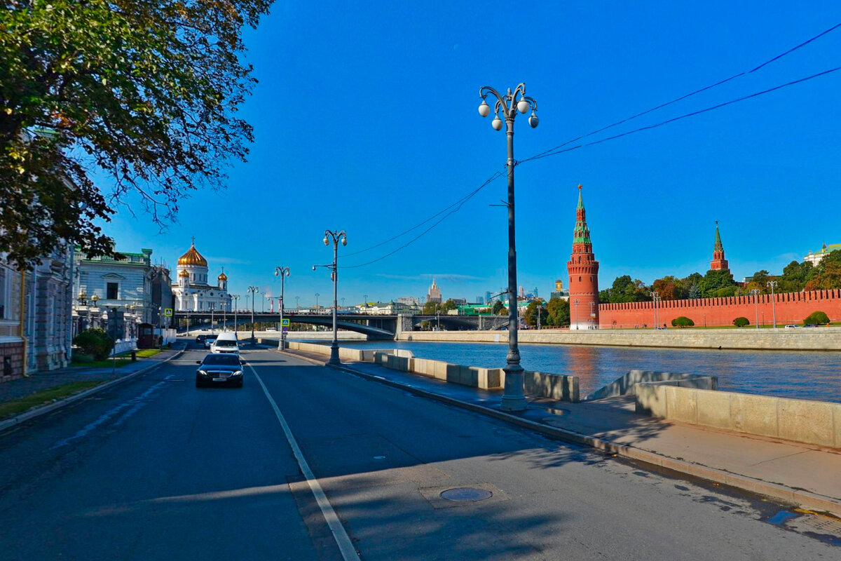 Софийская набережная до реконструкции. Фото: Яндекс.Карты