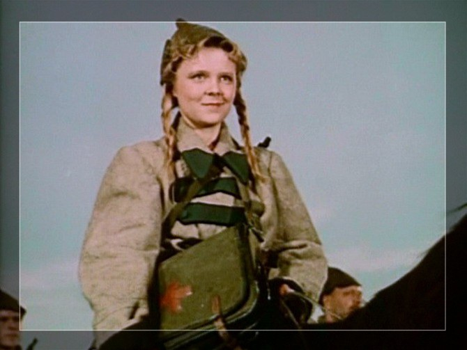 Источник изображения: кадр из фильма "Школа мужества" 1954год, Роза Макагонова в  роли Верки.