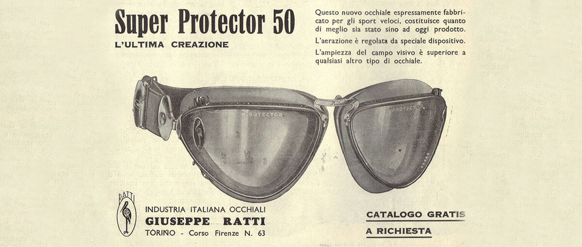 Реклама первых очков Persol «The Protector»