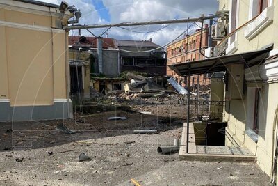    Взрыв в Таганроге © Telegram-канал SHOT