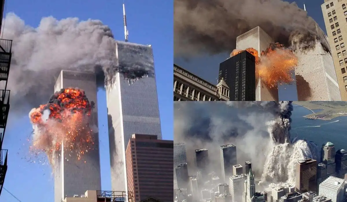 Башни-Близнецы 11 сентября 2001. Башни Близнецы в Нью-Йорке 11 сентября. Теракт 11 сентября в США башни Близнецы. ВТЦ Нью-Йорк 2001.