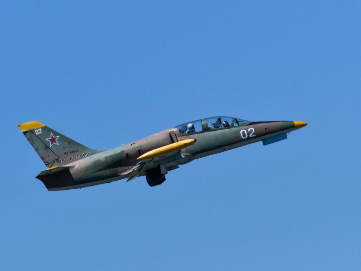    Учебно-тренировочный самолет Л-39© РИА Новости / Георгий Зимарев