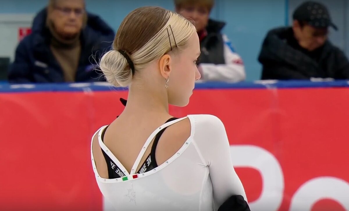Кира Трофимова на контрольных прокатах