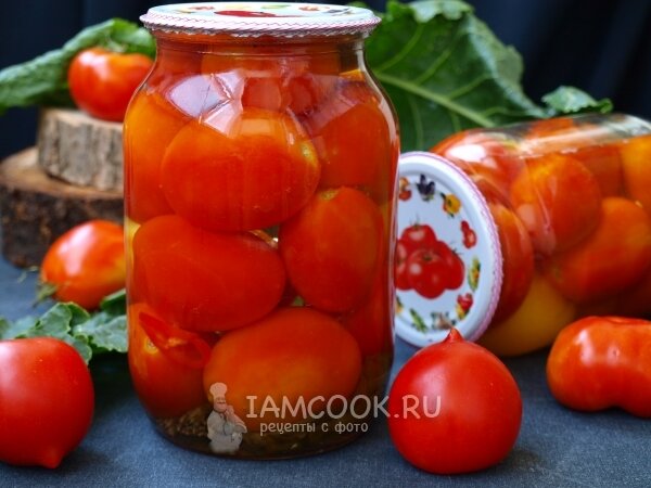 Консервирование помидоров на зиму - Фото-рецепты пошагового приготовления