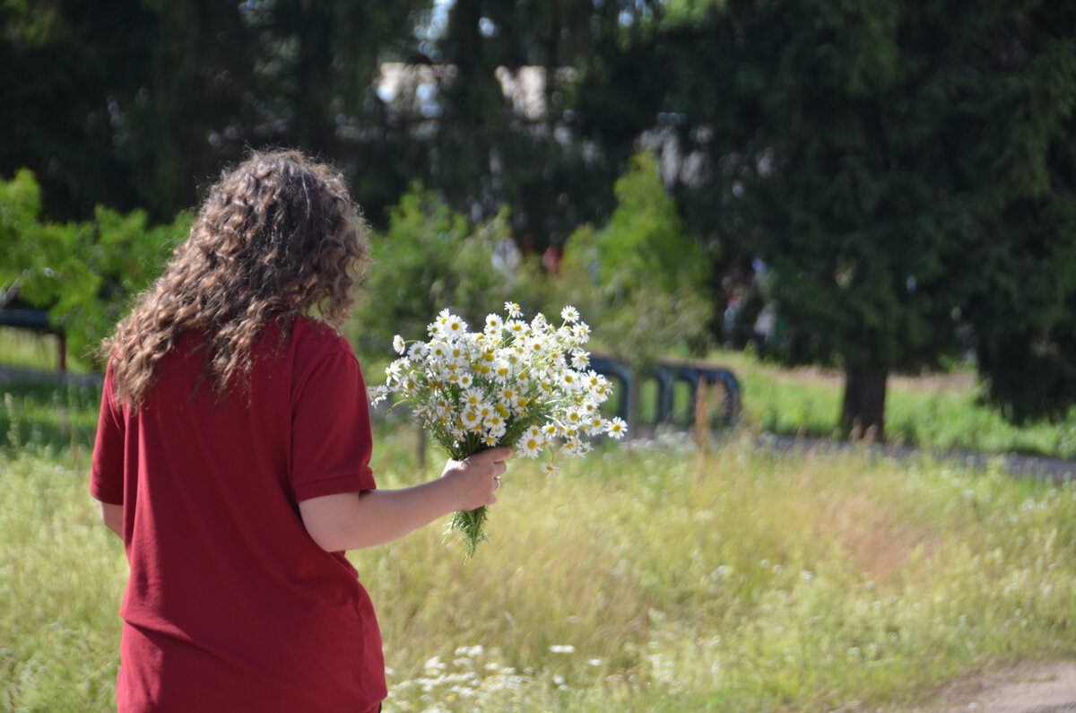 Букет, собранный в саду, самый экономный вариант.  Фото: Татьяна Буторина