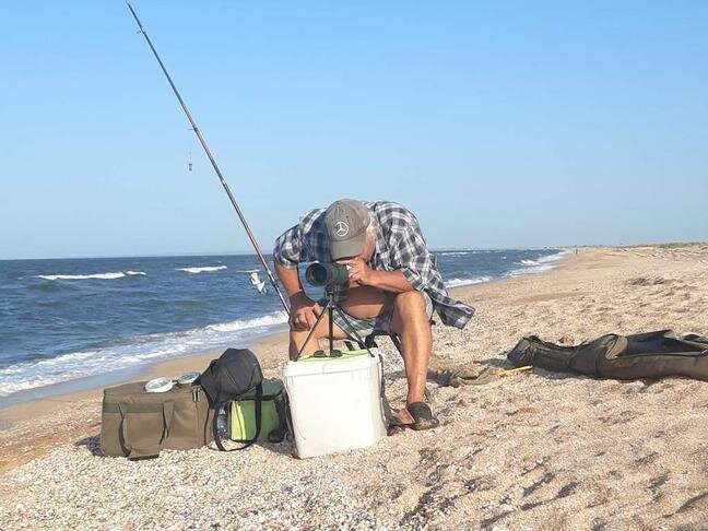 Каких только девайсов нет у современных рыбаков / Фото: Анна Морозова