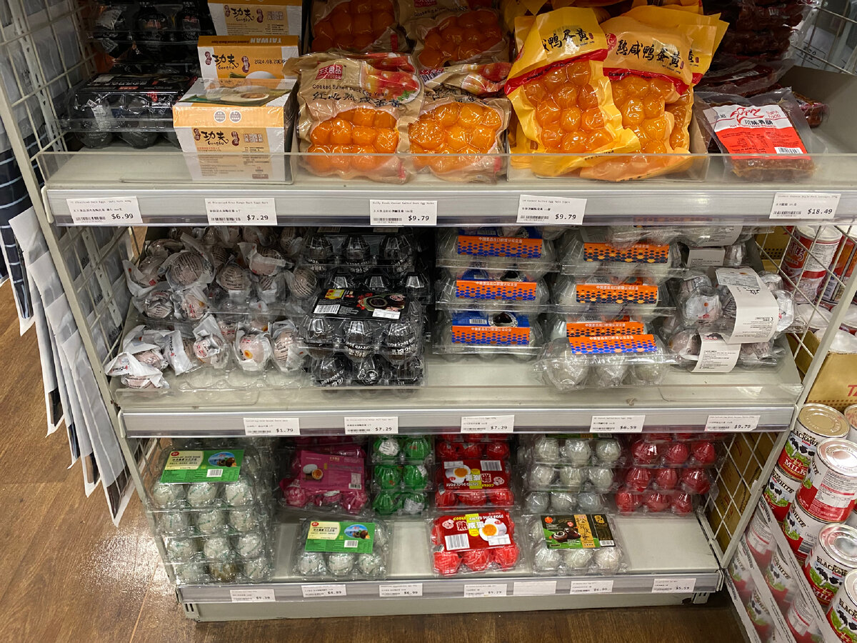 Тухлые яйца по-китайски в новозеландских магазинах