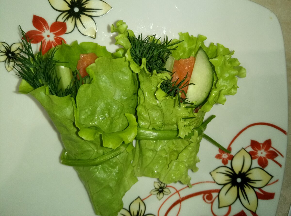 рецепты с листовым салатом с фото