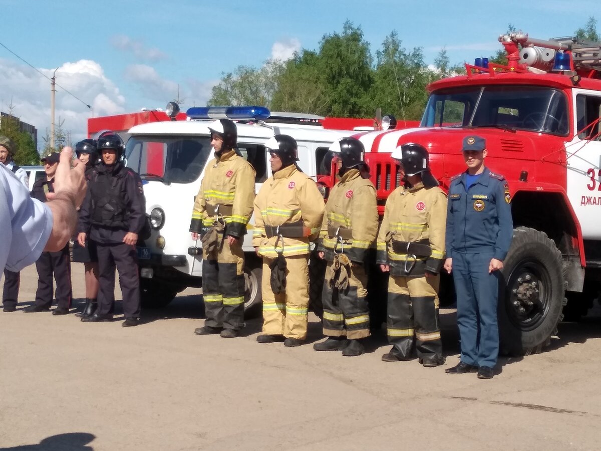 В пгт Джалиль были проведены учения по антитеррору | Сарман | Дзен