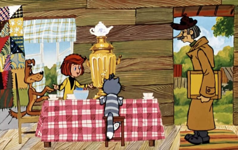 Троица из Простоквашино - один из любимых мультфильмов детей всего СССР