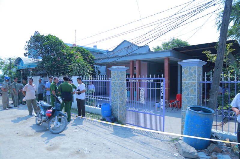 
Căn nhà nơi xảy ra vụ thảm sát. Ảnh: LÊ ÁNH 