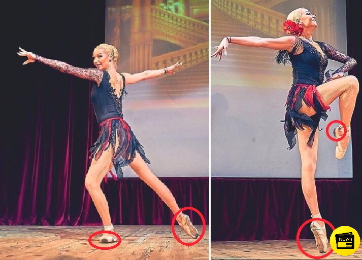 Кадры из высутпления Анастасии Волочковой в городе Ступино