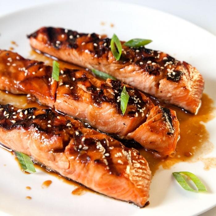 Жареная кета