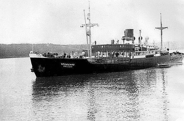 Пароход «Челюскин», чьё бедствие стало поводом для появления звания Героя Советского Союза