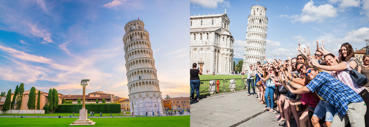 Каждый год башня отклоняется на 1 мм на юг.