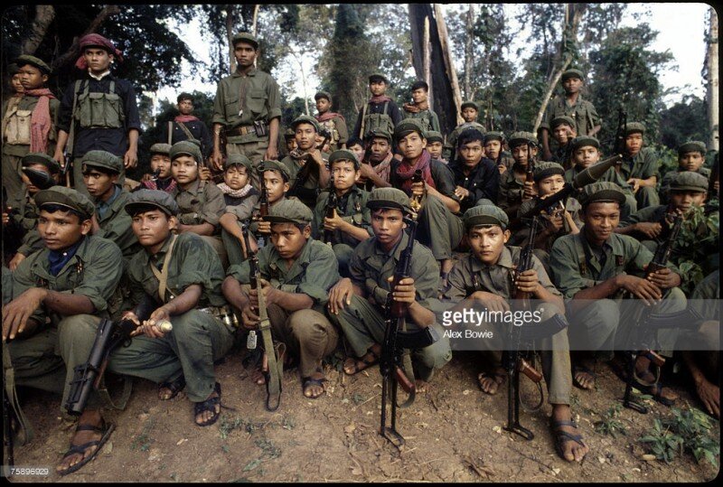 Красные кхимеры,в горах