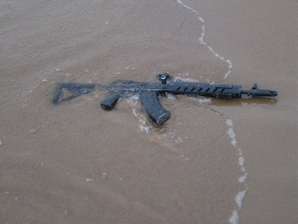 Тюнинг оружия не для красоты - а для практичности.