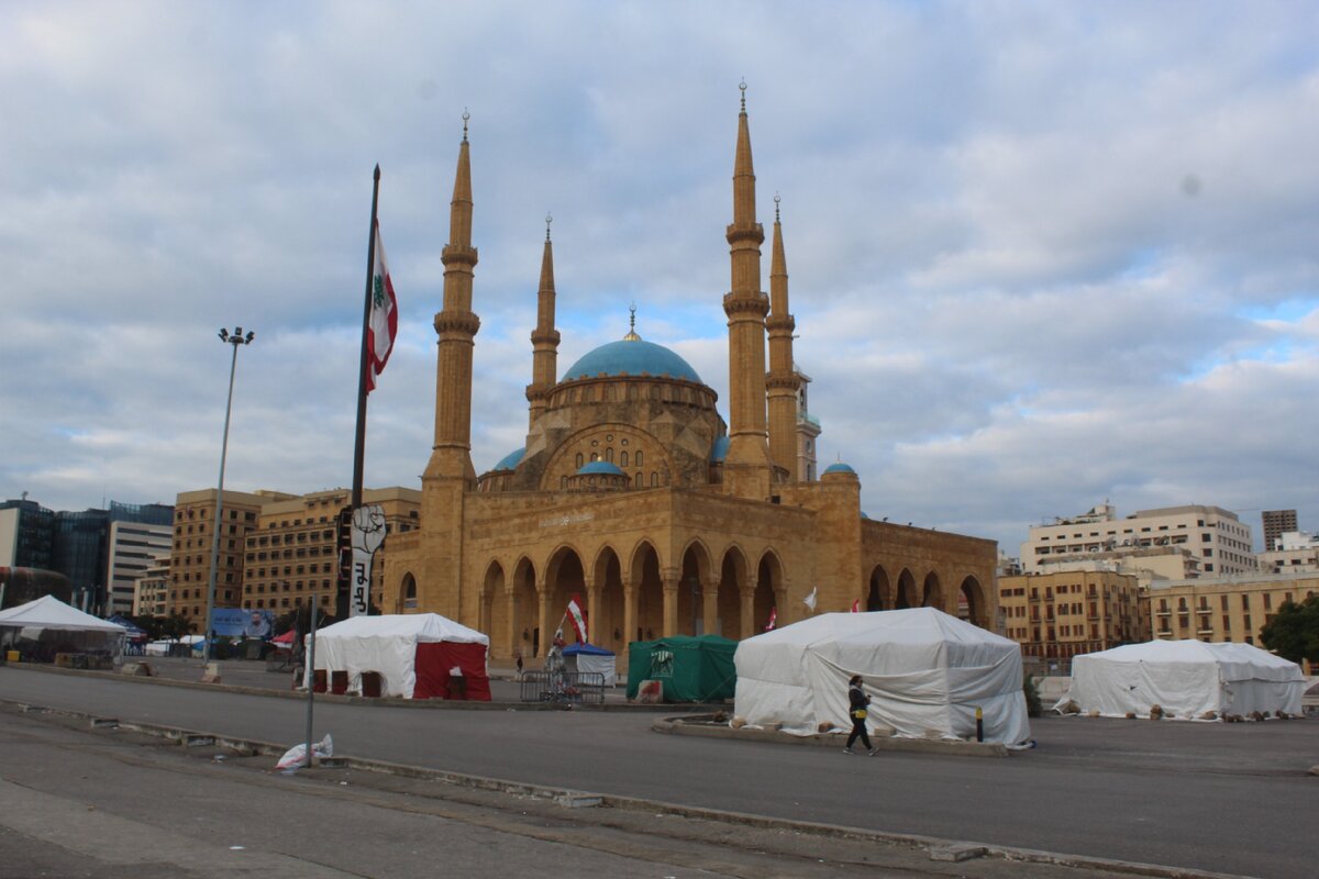 Мечеть Аль Омари, главная святыня Ливана 