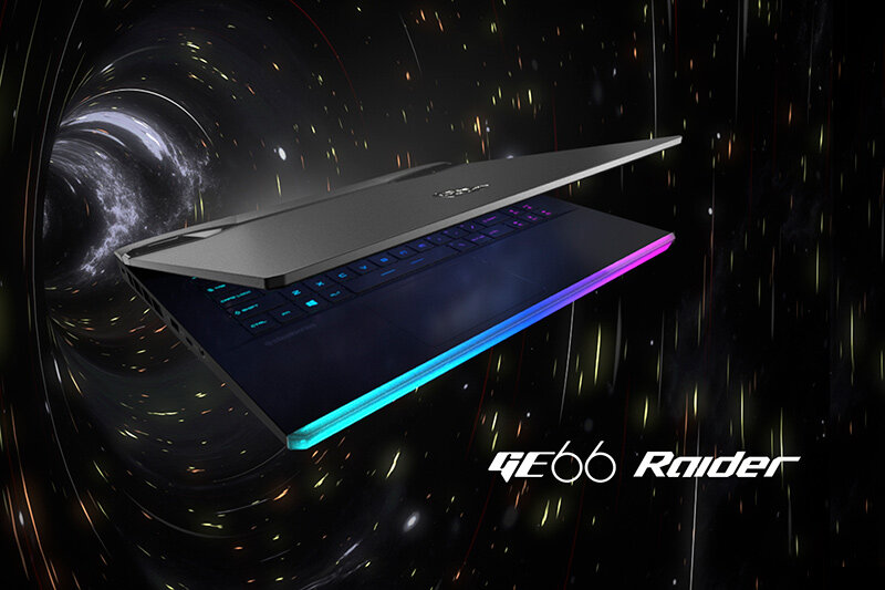                                          Ультратонкий ноутбук MSI GE66 Raider 
