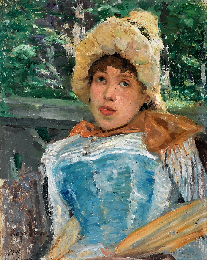 "Портрет хористки",1887