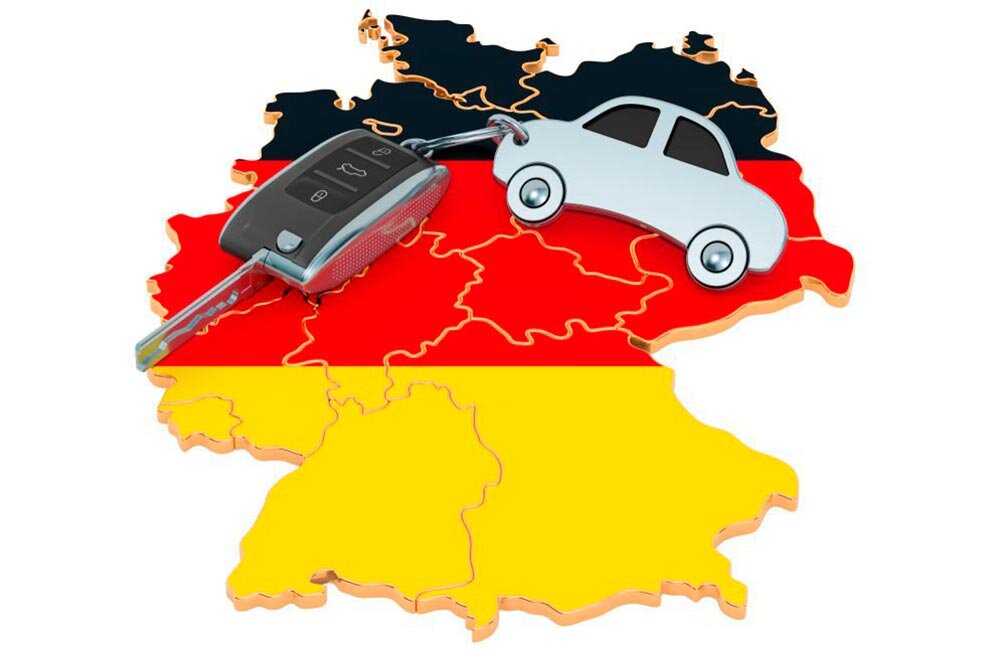 Продажи машин в Германии